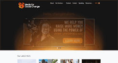 Desktop Screenshot of mediaforsocialchange.com